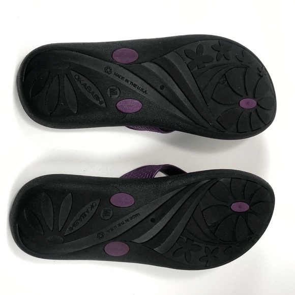 Okabashi Rubber Flip Flops - Size: Women’s Medium - Picture 4 of 5
